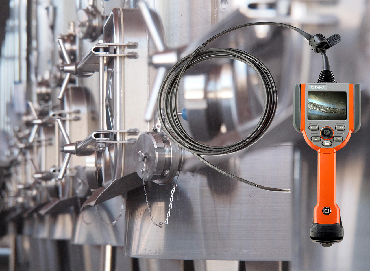 韋林XL Detect工業(yè)視頻內窺鏡在食品生產領域中的應用